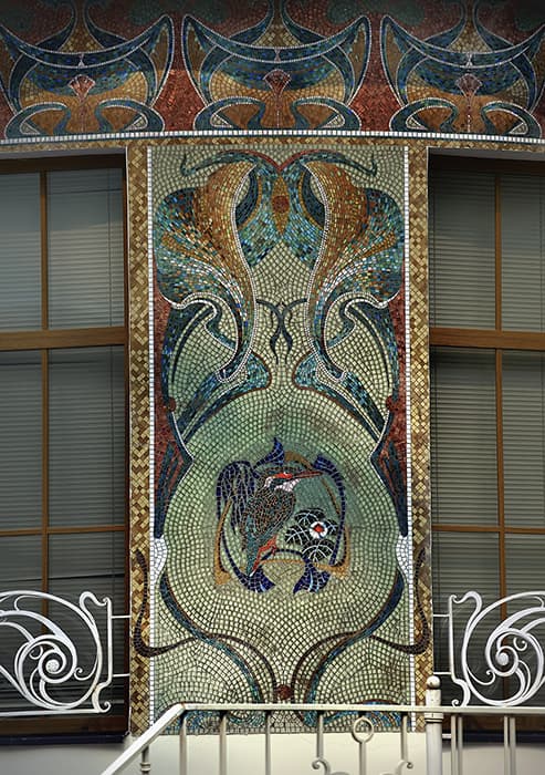 Мозаика на фасаде
