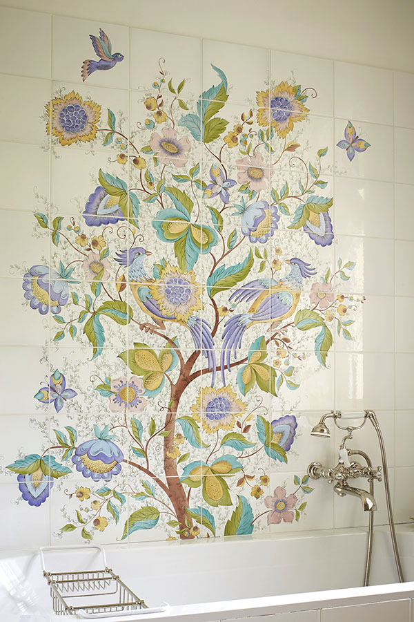 Художественная роспись плитки