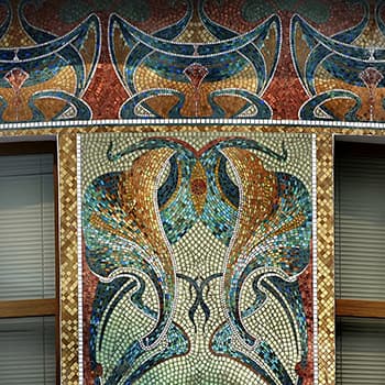 Фрагмент мозаичного фриза